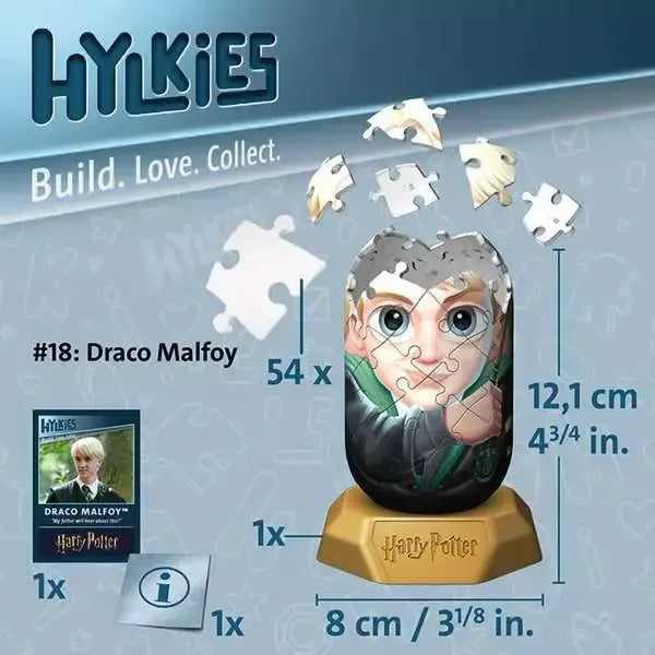 Draco Malfoy Hylkies 54 Piece 3D Jigsaw Puzzle Ravensburger