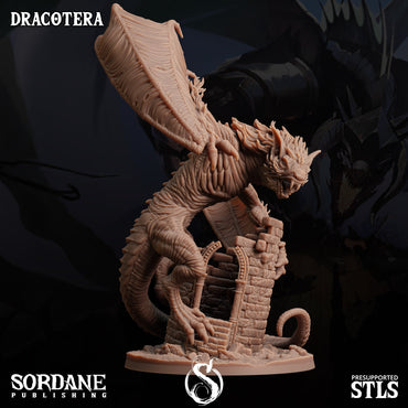 3D Printed Sordane Publishing Dracotera 28 32mm D&D (Online Only)