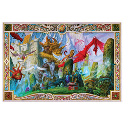 Dragon Denizens 1000 Piece Jigsaw Puzzle Toynk