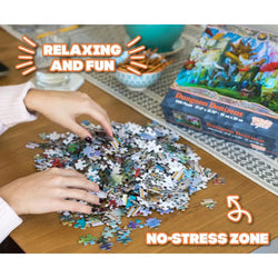 Dragon Denizens 1000 Piece Jigsaw Puzzle Toynk