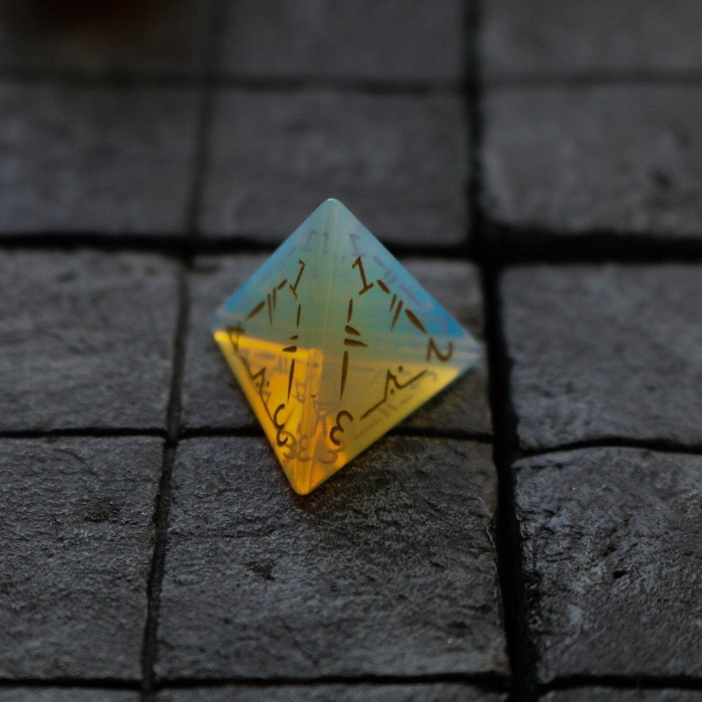 Dragon Shield Opalite Gemstone DND Dice Set (ONLINE ORDER ONLY)