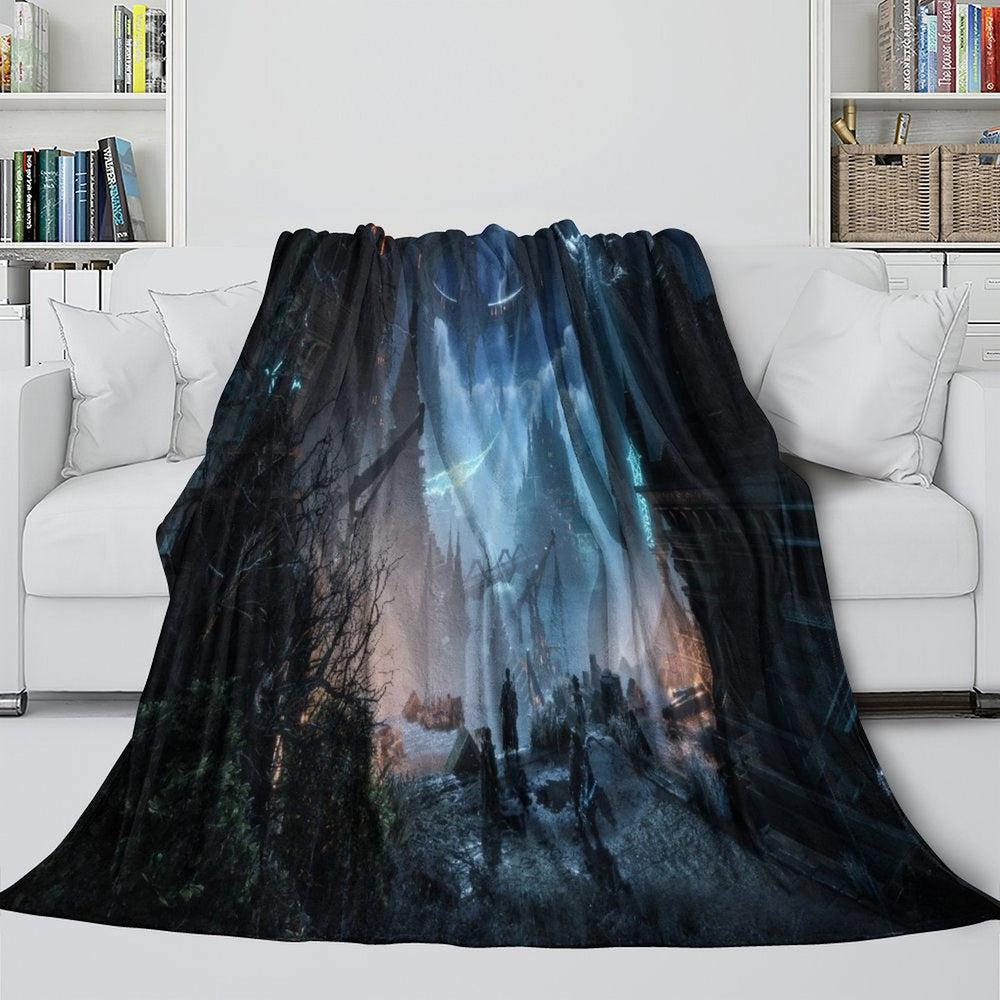 Dragon Age The Veilguard Blanket Flannel Throw Room Decoration (Online Order Only)