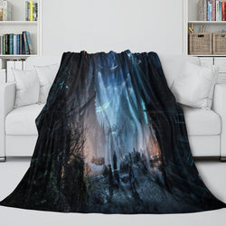 Dragon Age The Veilguard Blanket Flannel Throw Room Decoration (Online Order Only)