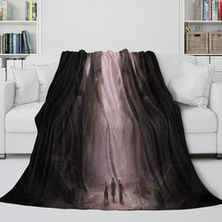 Dragon Age The Veilguard Blanket Flannel Throw Room Decoration (Online Order Only)