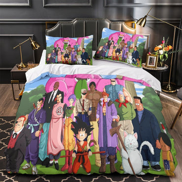 Dragon Ball Bedding Set Kids Quilt Duvet Cover Without Filler (Online Order Only)