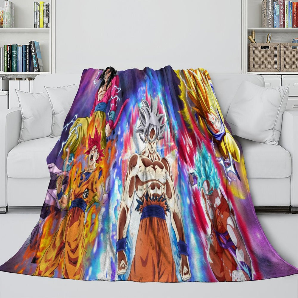 Dragon Ball Blanket Flannel Fleece Kids Throw Room Decoration (Online Order Only)