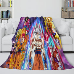 Dragon Ball Blanket Flannel Fleece Kids Throw Room Decoration (Online Order Only)
