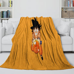 Dragon Ball Blanket Flannel Pattern Throw Room Decoration (ONLINE ORDER ONLY)