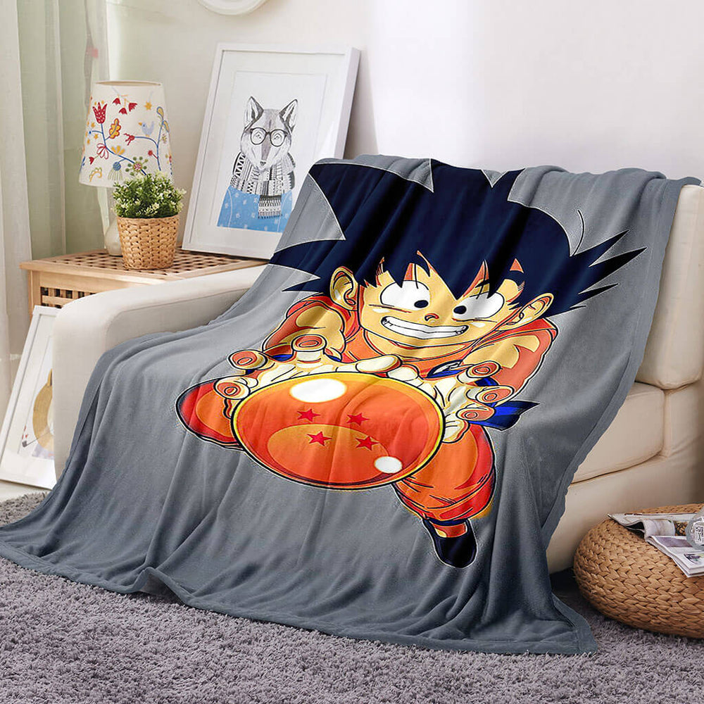 Dragon Ball Blanket Flannel Throw Room Decoration (Online Order Only)