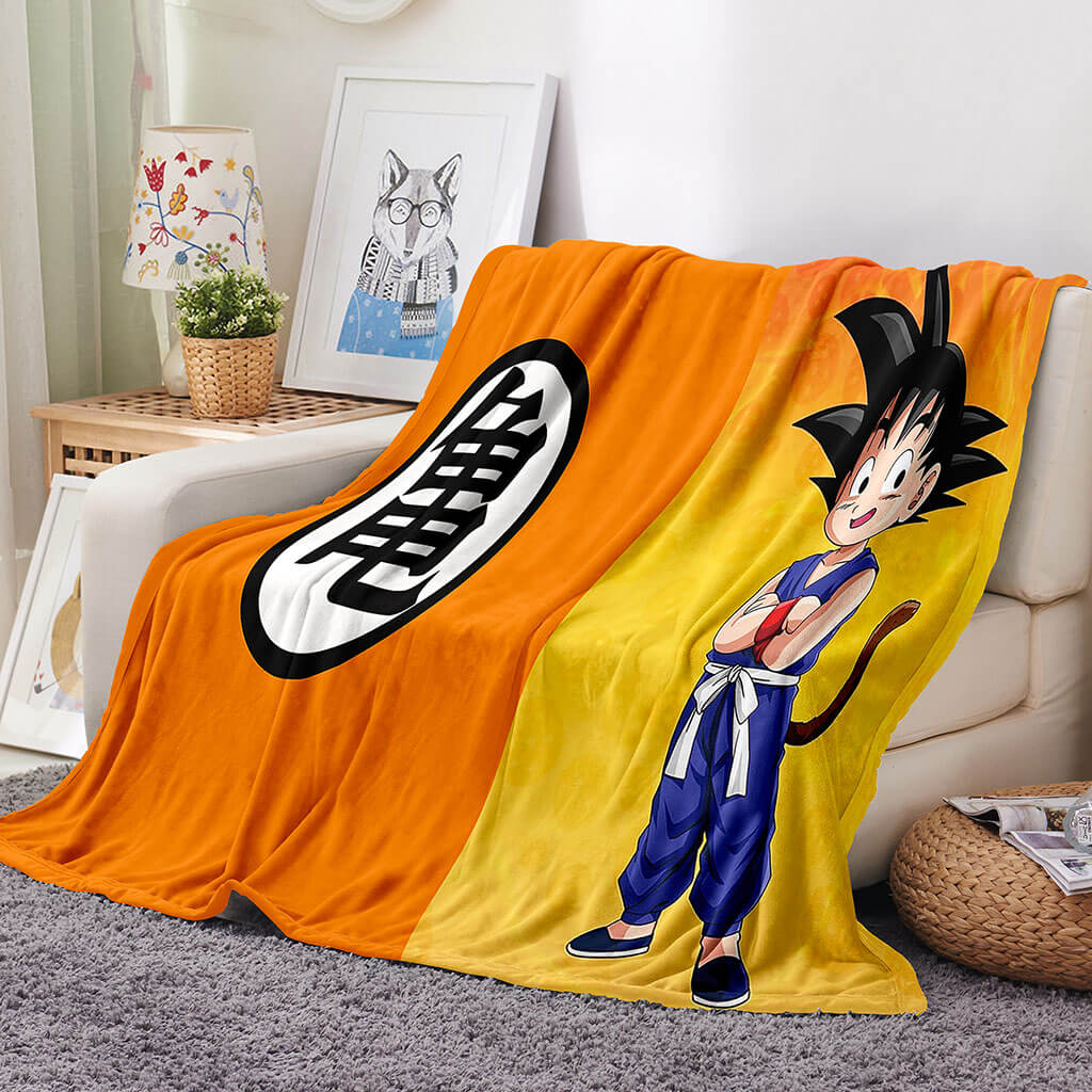 Dragon Ball Blanket Flannel Throw Room Decoration (Online Order Only)