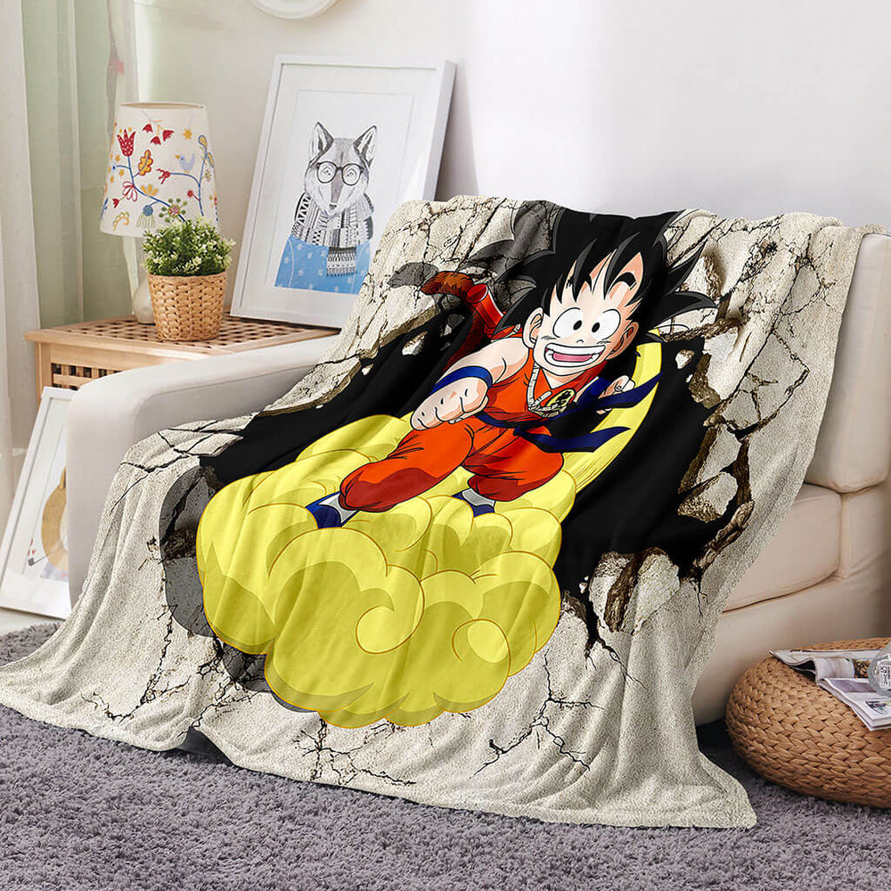 Dragon Ball Blanket Flannel Throw Room Decoration (Online Order Only)