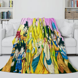 Dragon Ball Blanket Flannel Throw Room Decoration (ONLINE ORDER ONLY)