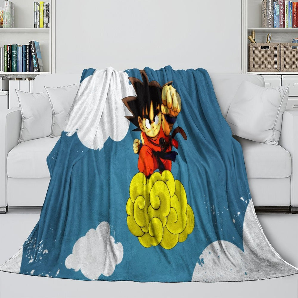 Dragon Ball Blanket Flannel Throw Room Decoration (ONLINE ORDER ONLY)