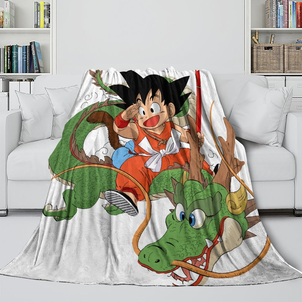 Dragon Ball Blanket Flannel Throw Room Decoration (ONLINE ORDER ONLY)