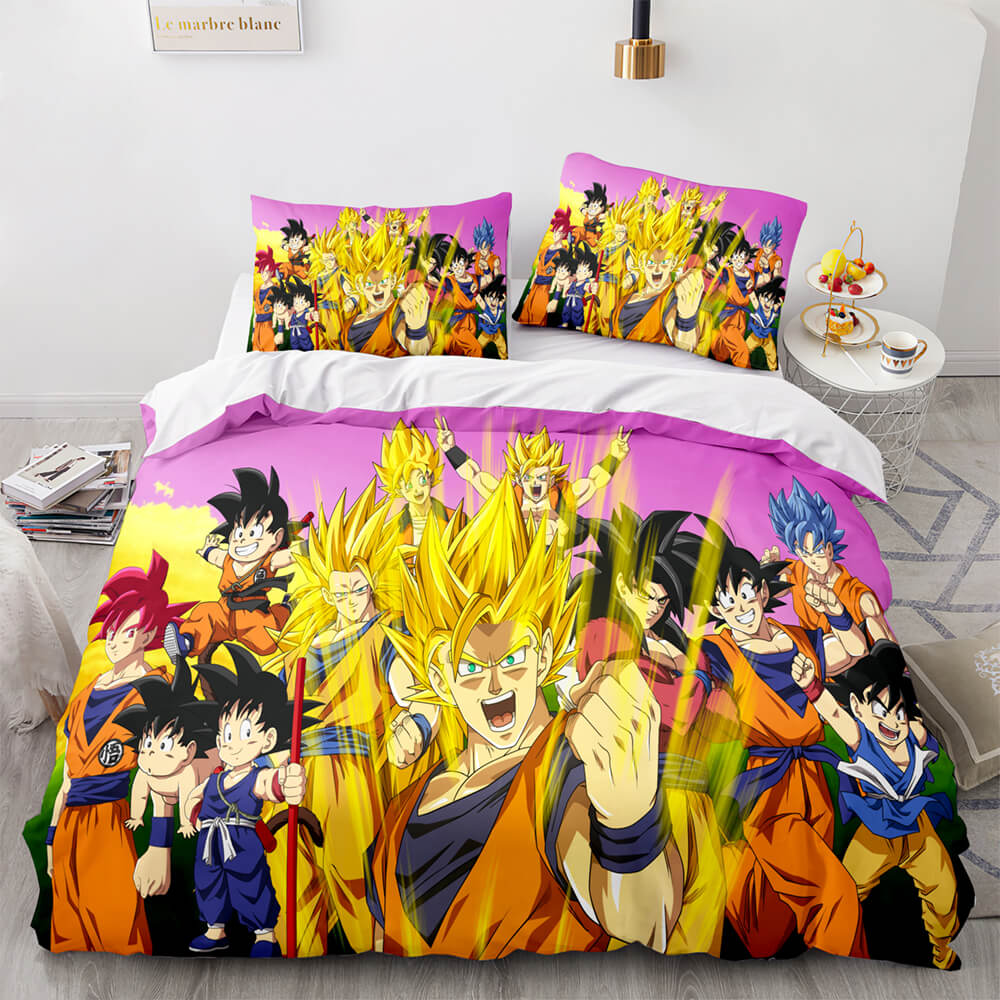 Dragon Ball Cosplay Bedding Sets Quilt Covers Without Filler (Online Order Only)