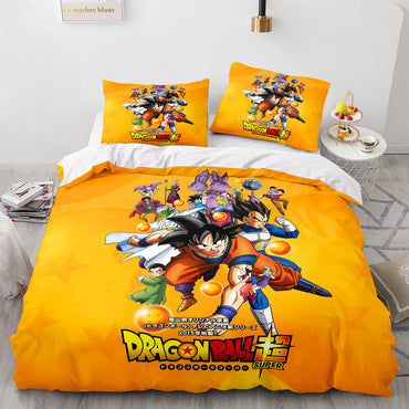Anime Dragon Ball Bedding Sets Kids Quilt Covers (Online Order Only)