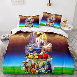 Dragon Ball Cosplay Bedding Sets Quilt Covers Without Filler (Online Order Only)