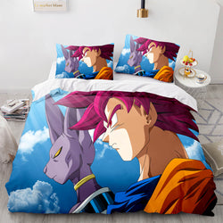 Dragon Ball Cosplay Bedding Sets Quilt Covers Without Filler (Online Order Only)