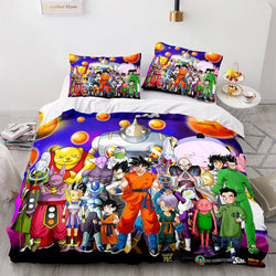 Dragon Ball Cosplay Bedding Sets Quilt Covers Without Filler (Online Order Only)