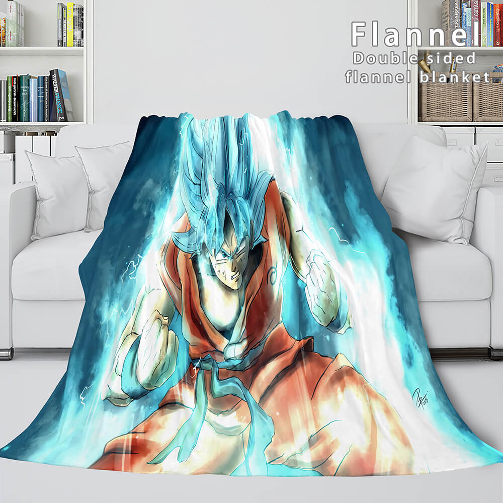 Dragon Ball Cosplay Flannel Blanket Throw Soft (Online Order Only)