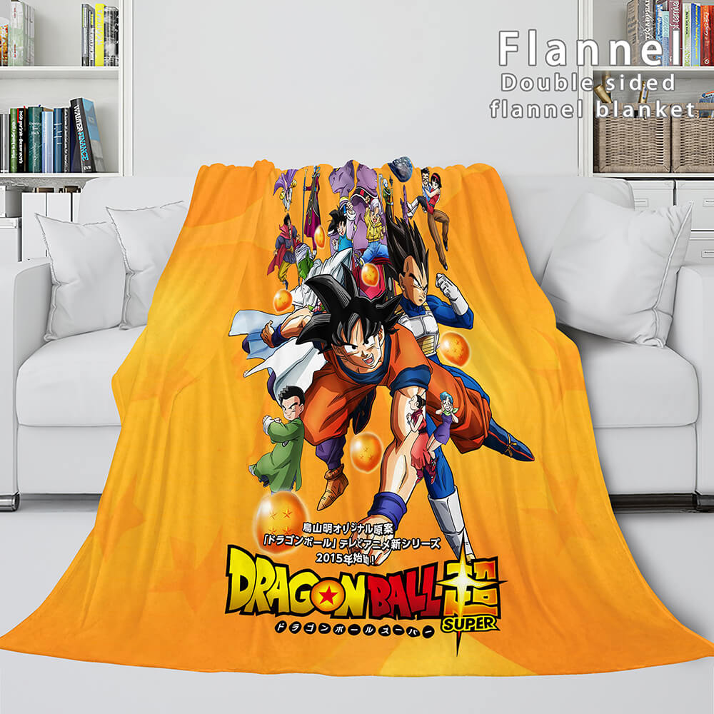 Dragon Ball Cosplay Flannel Blanket Throw Soft (Online Order Only)