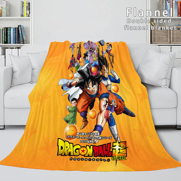 Dragon Ball Cosplay Flannel Blanket Throw Soft (Online Order Only)