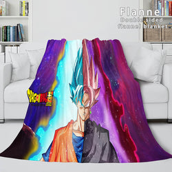 Dragon Ball Cosplay Flannel Blanket Throw Soft (Online Order Only)