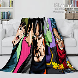 Dragon Ball Cosplay Flannel Blanket Throw Soft (Online Order Only)