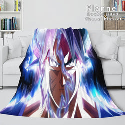 Dragon Ball Cosplay Flannel Blanket Throw Wrap (Online Order Only)