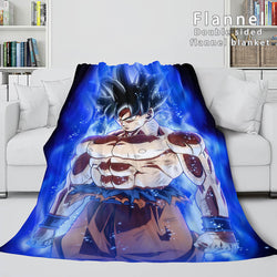 Dragon Ball Cosplay Flannel Blanket Throw Wrap (Online Order Only)