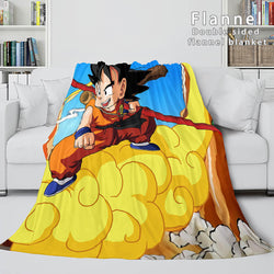 Dragon Ball Cosplay Flannel Blanket Throw Wrap (Online Order Only)