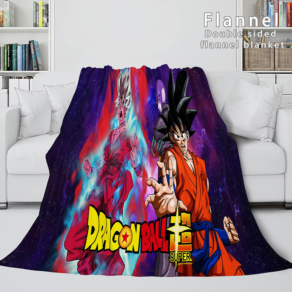 Dragon Ball Cosplay Flannel Blanket Throw Wrap (Online Order Only)