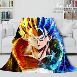 Dragon Ball Cosplay Flannel Blanket Throw Wrap (Online Order Only)