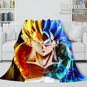 Dragon Ball Cosplay Flannel Blanket Throw Wrap (Online Order Only)