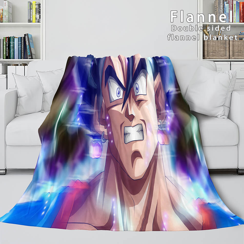 Dragon Ball Cosplay Flannel Blanket Throw Wrap (Online Order Only)