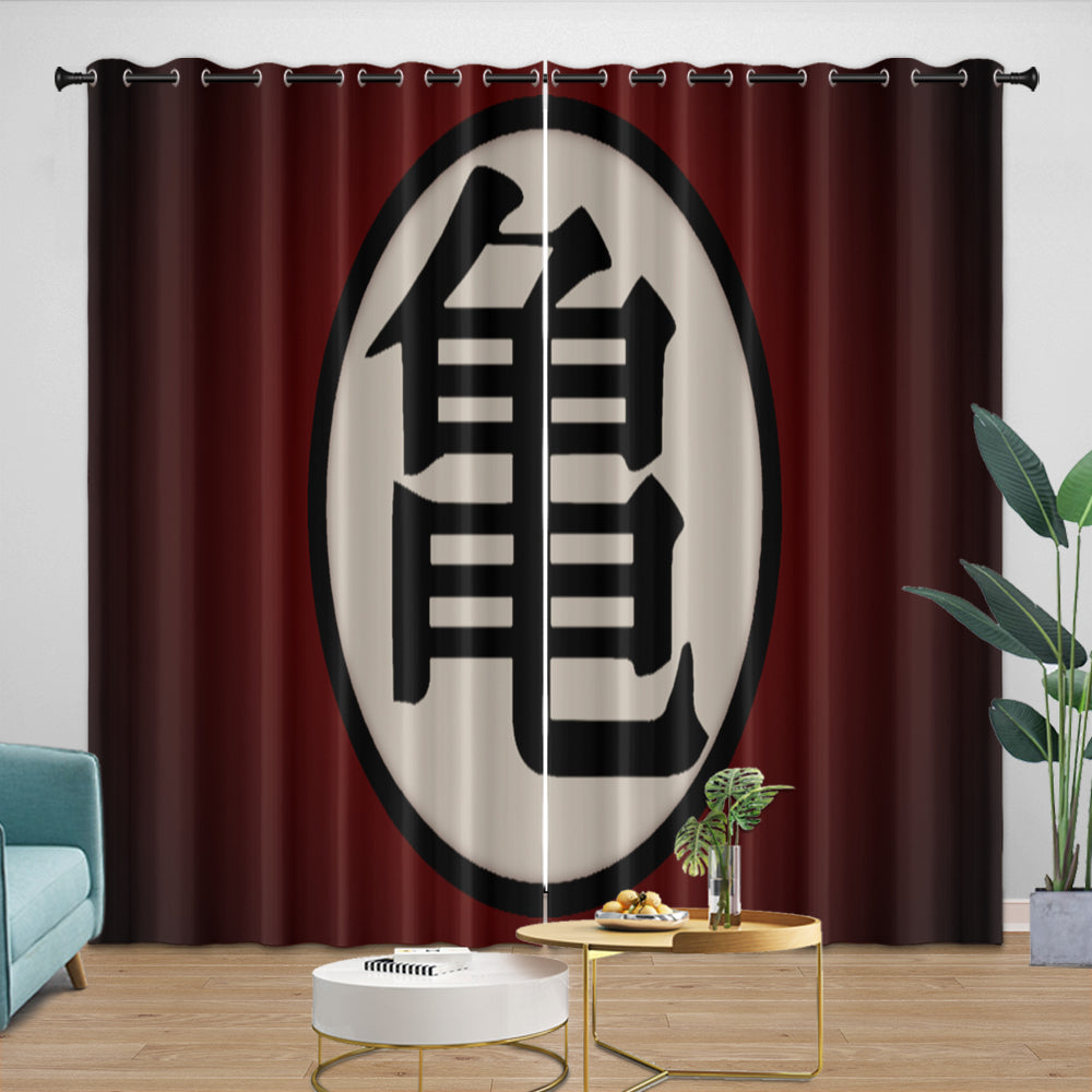 Dragon Ball Curtains Blackout Window Kids Room Drapes (ONLINE ORDER ONLY)