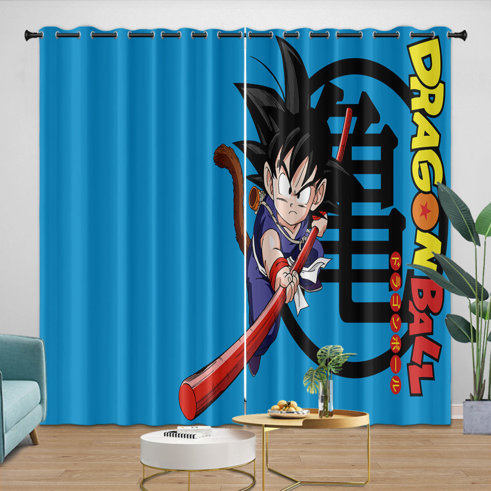 Dragon Ball Curtains Blackout Window Pattern Drapes Room Decoration (ONLINE ORDER ONLY)