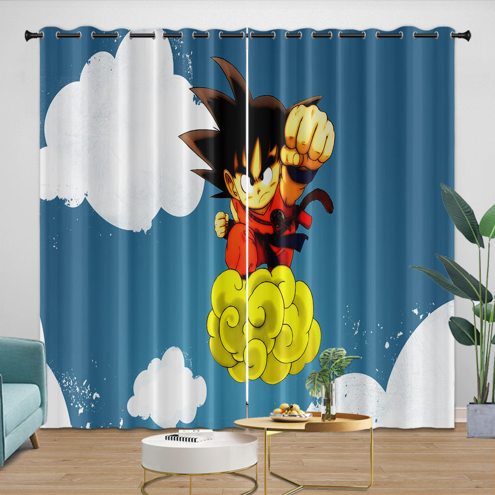 Dragon Ball Curtains Blackout Window Pattern Drapes Room Decoration (ONLINE ORDER ONLY)