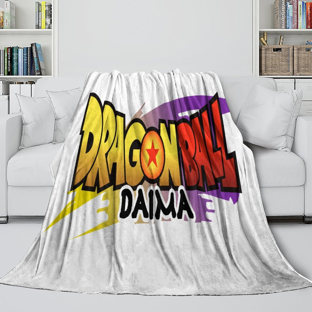 Dragon Ball DAIMA Blanket Flannel Pattern Throw Room Decoration (ONLINE ORDER ONLY)