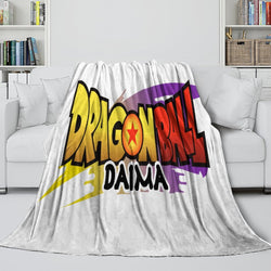 Dragon Ball DAIMA Blanket Flannel Pattern Throw Room Decoration (ONLINE ORDER ONLY)