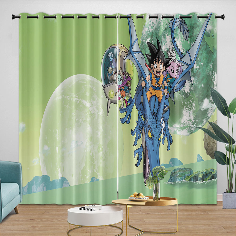 Dragon Ball DAIMA Curtains Blackout Window Drapes Room Decoration (ONLINE ORDER ONLY)