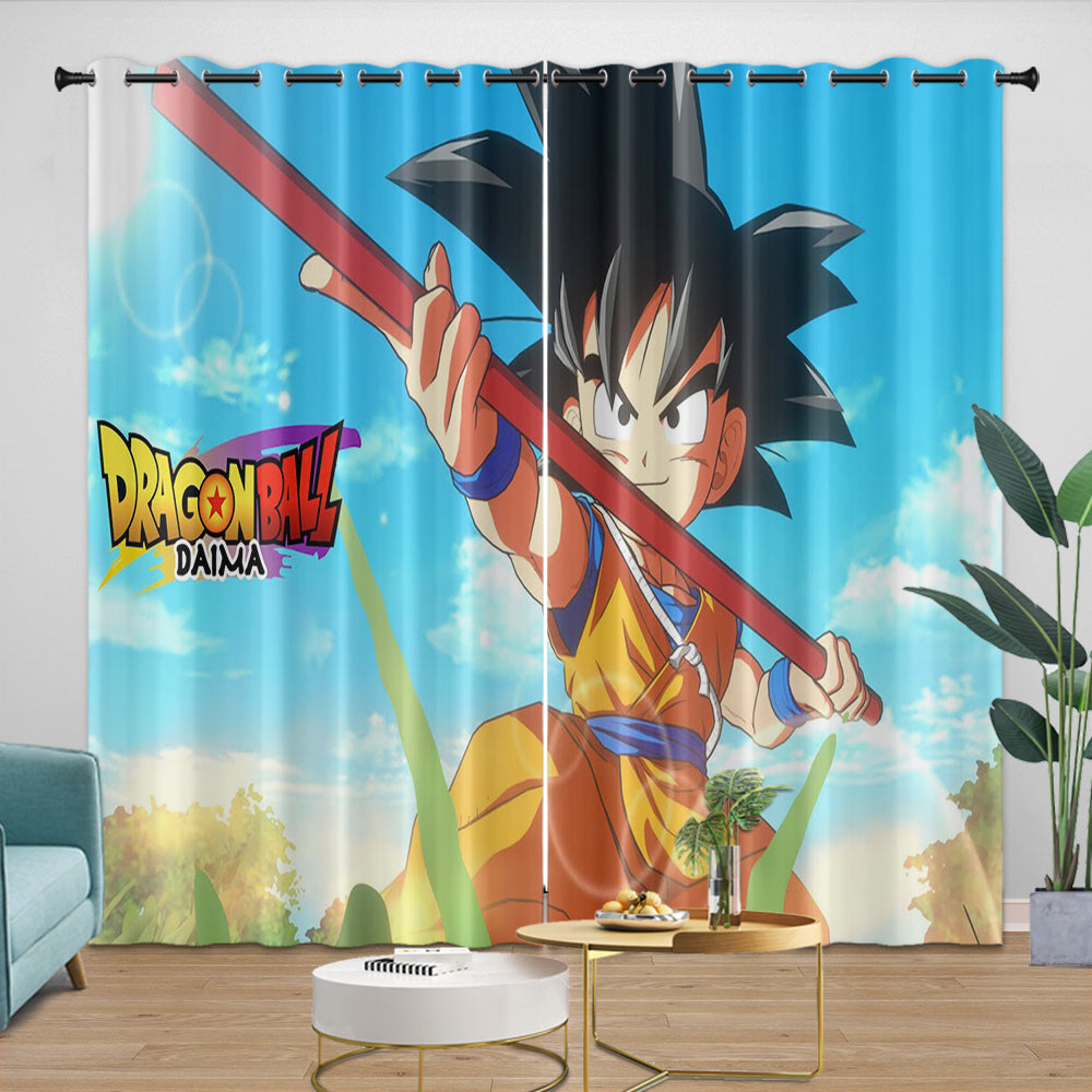 Dragon Ball DAIMA Curtains Blackout Window Drapes Room Decoration (ONLINE ORDER ONLY)