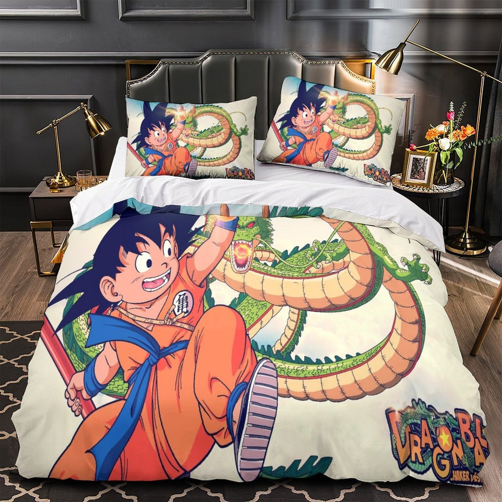 Dragon Ball Duvet Cover Kids Room Bedding Set Without Filler (ONLINE ORDER ONLY)