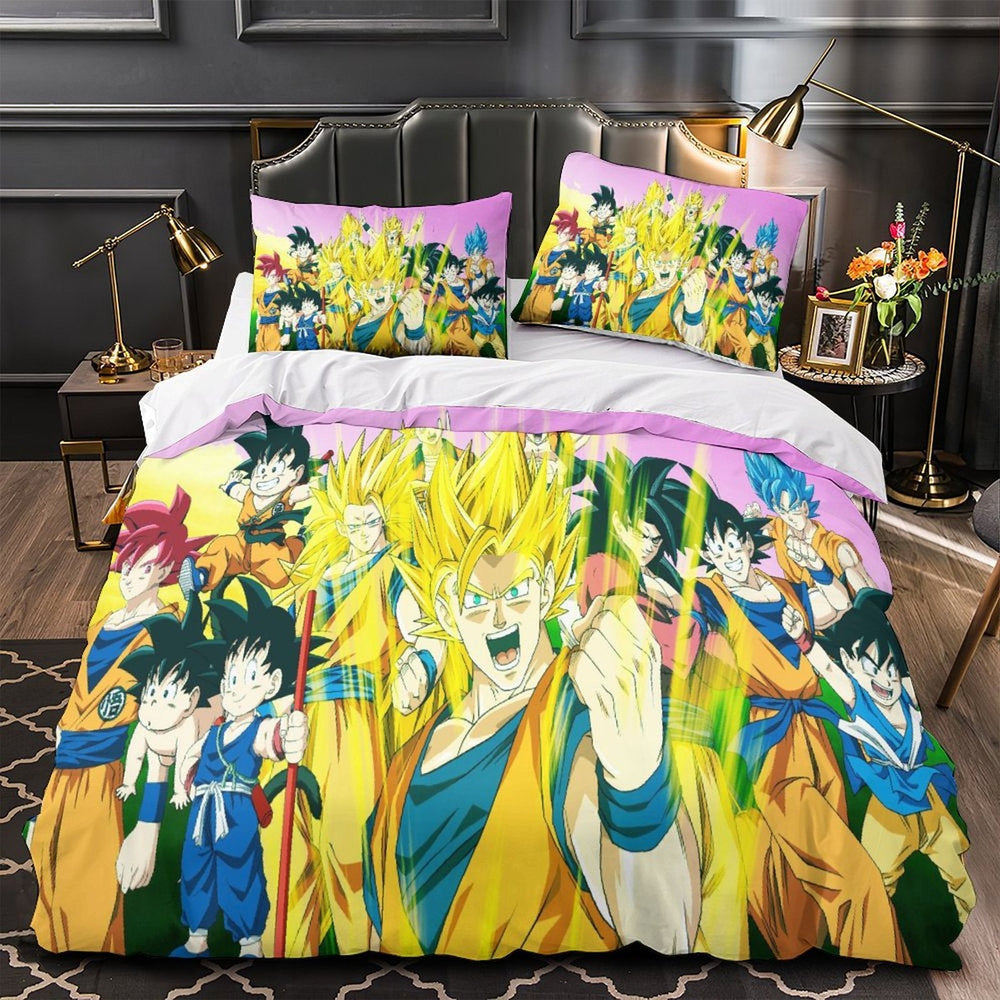 Dragon Ball Duvet Cover Pattern Bedding Set Without Filler (ONLINE ORDER ONLY)