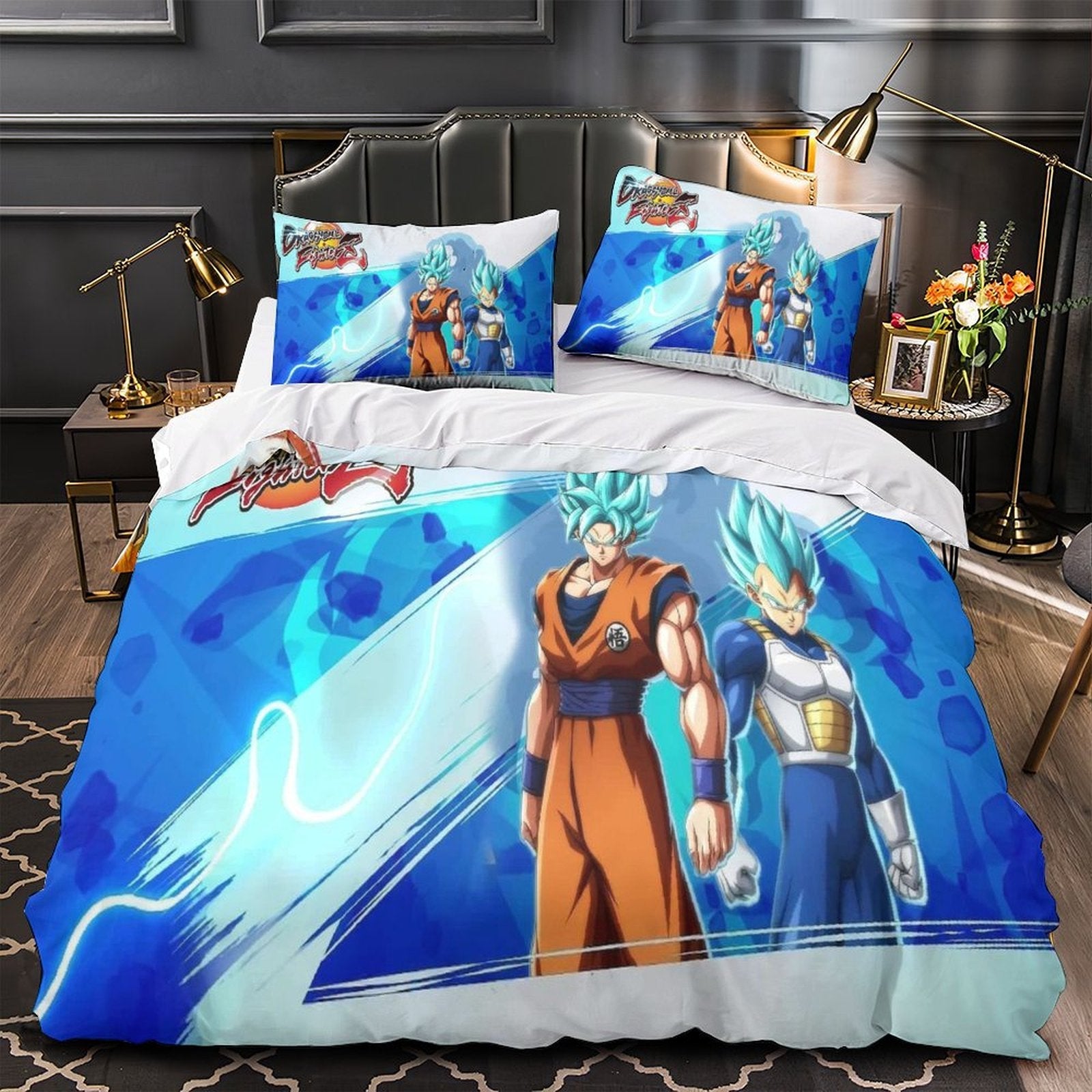 Dragon Ball FighterZ Bedding Set Pattern Quilt Cover Without Filler (Online Order Only)