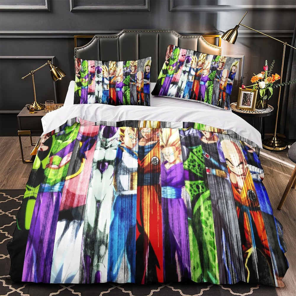 Dragon Ball FighterZ Bedding Set Pattern Quilt Cover Without Filler (Online Order Only)