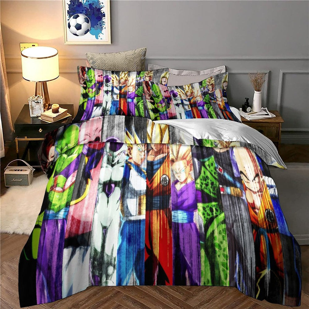 Dragon Ball FighterZ Bedding Set Pattern Quilt Cover Without Filler (Online Order Only)