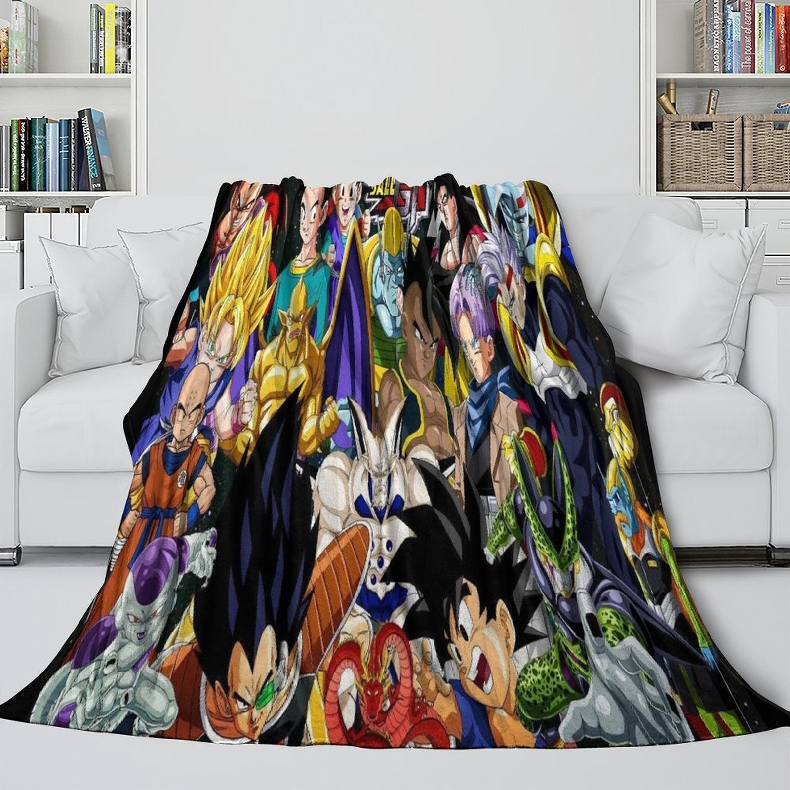 Dragon Ball GT Blanket Flannel Throw Room Decoration (ONLINE ORDER ONLY)