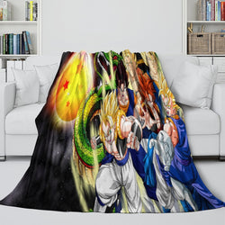 Dragon Ball GT Blanket Flannel Throw Room Decoration (ONLINE ORDER ONLY)