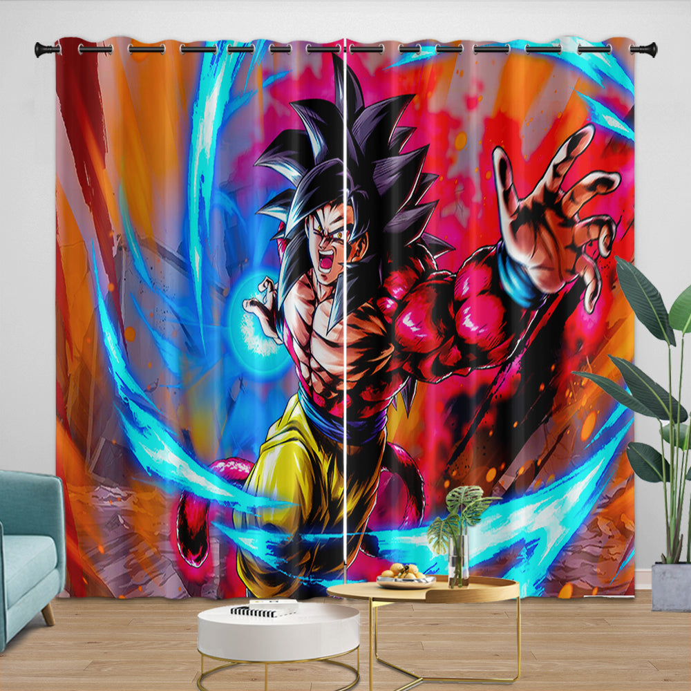 Dragon Ball GT Curtains Blackout Window Drapes Room Decoration (ONLINE ORDER ONLY)